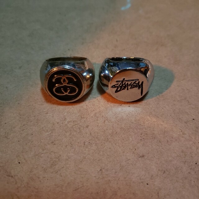 STUSSY - STUSSY ステューシー リング 指輪 アクセサリー セット STUSSY - STUSSY ステューシー リング 指輪 アクセサリー セット