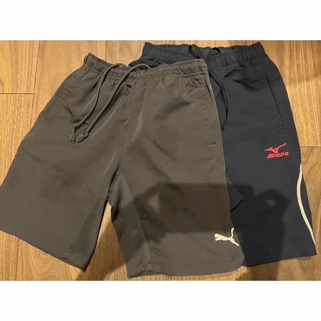 PUMA(プーマ)のMIZUNO PUMA ハーツパンツ　140 2枚セット キッズ/ベビー/マタニティのキッズ服男の子用(90cm~)(パンツ/スパッツ)の商品写真