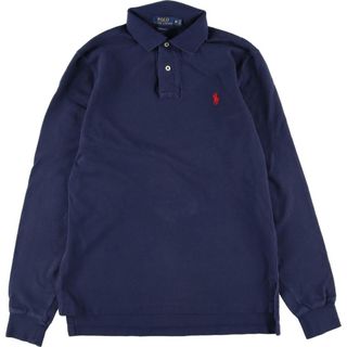 ラルフローレン(Ralph Lauren)の古着 ラルフローレン Ralph Lauren POLO RALPH LAUREN CUSTOM FIT 長袖 ポロシャツ メンズM /eaa312773(ポロシャツ)