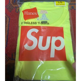 シュプリーム(Supreme)のsupreme hanes Tシャツ L size 1枚(Tシャツ/カットソー(半袖/袖なし))