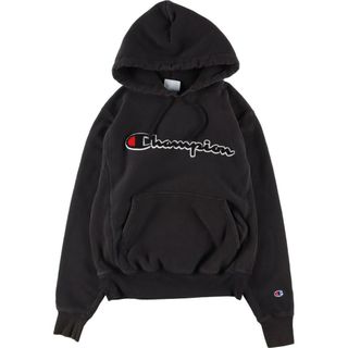 チャンピオン(Champion)の古着 チャンピオン Champion リバースウィーブ 復刻 単色タグ スウェットプルオーバーパーカー レディースM /eaa312945(トレーナー/スウェット)