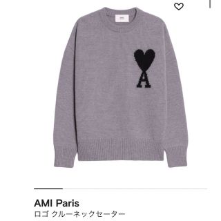 即日発送】amiparis アミパリスニット セーター ホワイト L/ アミ-