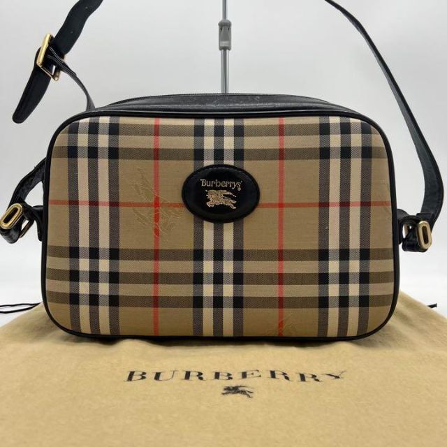 ✨バーバリーズ✨BURBERRYS ノバチェック ホースロゴ ショルダーバッグバ | フリマアプリ ラクマ