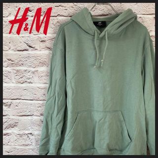 エイチアンドエム(H&M)のh&m パーカー　無地　スウェット メンズ　レディース　[ M ](パーカー)