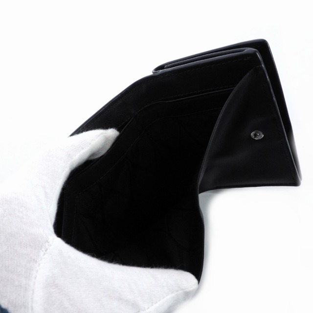 KENZO - ケンゾー KENZO K bag ロゴ 三つ折り財布 ミニウォレット 黒