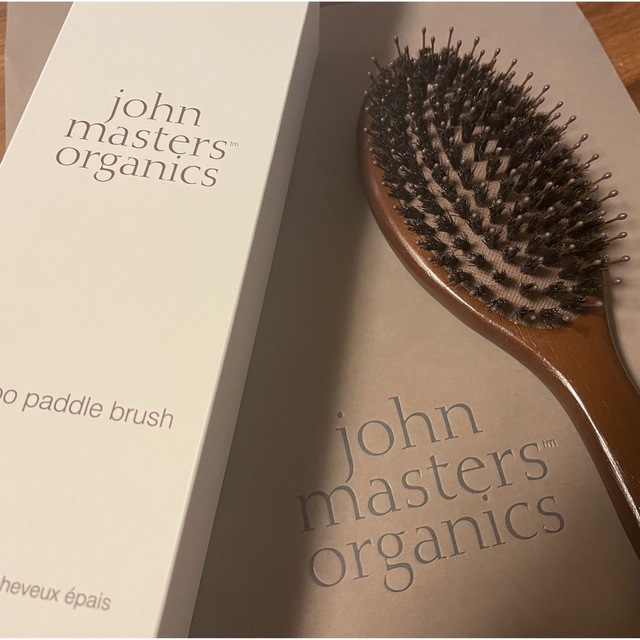 John Masters Organics(ジョンマスターオーガニック)のjohn masters organics ヘアブラシ コスメ/美容のヘアケア/スタイリング(ヘアブラシ/クシ)の商品写真