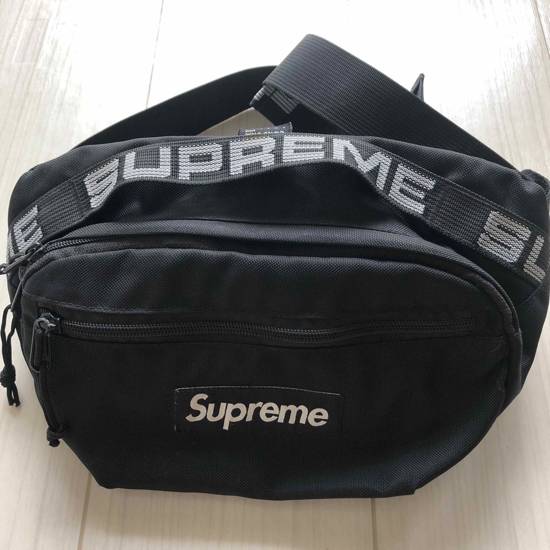 18SS Supreme Waist Bag Black シュプリーム バッグ