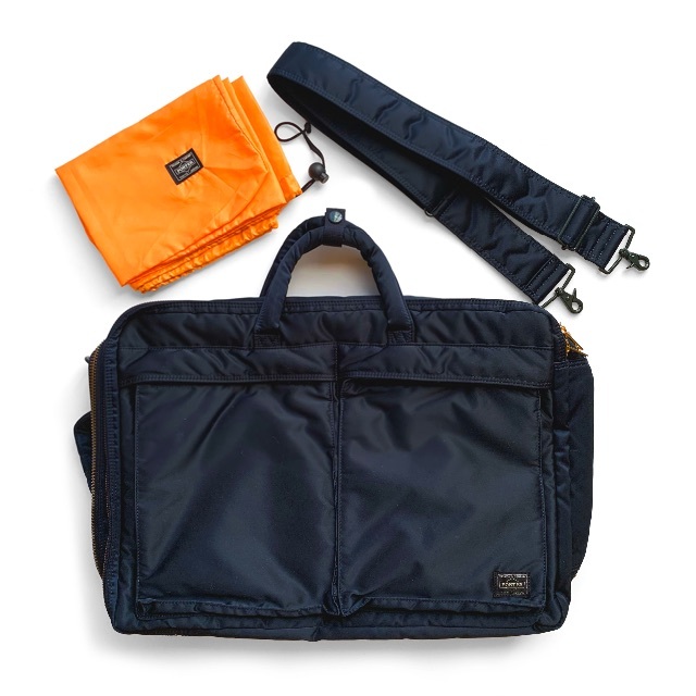 PORTER｜TANKER 3Way Briefcase (Iron Blue)