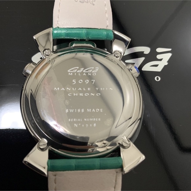 GaGa MILANO(ガガミラノ)のガガミラノ THINCHRONO46MM509702SG-N メンズの時計(腕時計(アナログ))の商品写真