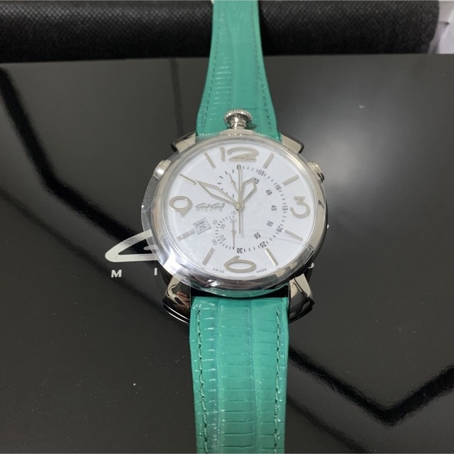 GaGa MILANO(ガガミラノ)のガガミラノ THINCHRONO46MM509702SG-N メンズの時計(腕時計(アナログ))の商品写真