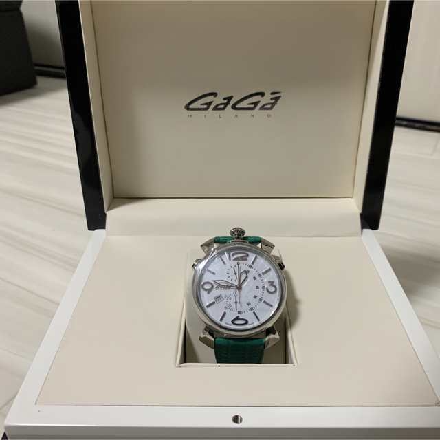 GaGa MILANO(ガガミラノ)のガガミラノ THINCHRONO46MM509702SG-N メンズの時計(腕時計(アナログ))の商品写真