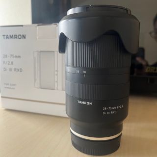 タムロン(TAMRON)のTAMRON 28-75mm F/2.8 Di III RXD ソニーE おまけ(レンズ(ズーム))