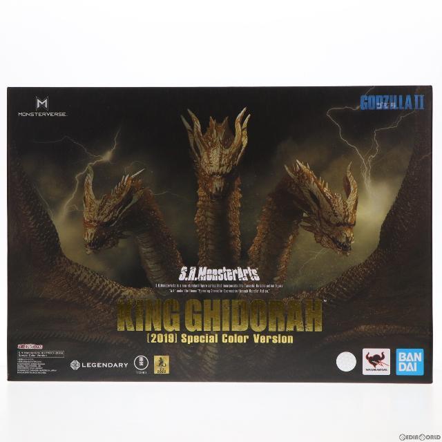 魂ウェブ商店限定 S.H.MonsterArts(モンスターアーツ) キングギドラ(2019) Special Color Ver. ゴジラ キング・オブ・モンスターズ 完成品 可動フィギュア バンダイスピリッツ