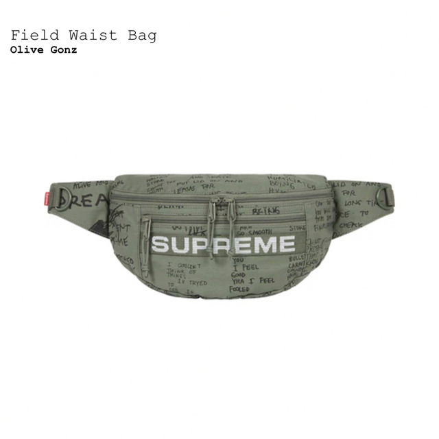 supreme 23ss Field Waist Bag