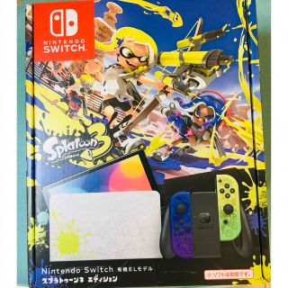 即日発送！！新品 Nintendo Switch 有機EL本体 スプラトゥーン3