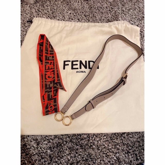 FENDI(フェンディ)の【新品未使用】FENDI＊フェンディ＊ピーカブー＊レザー＊バッグ＊べっ甲 レディースのバッグ(ハンドバッグ)の商品写真