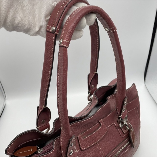 COACH(コーチ)の美品☆COACH ショルダーバッグ　ローズピンク レディースのバッグ(ショルダーバッグ)の商品写真