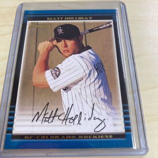 MLB Bowman 2002 Matt Holliday Colorado (シングルカード)