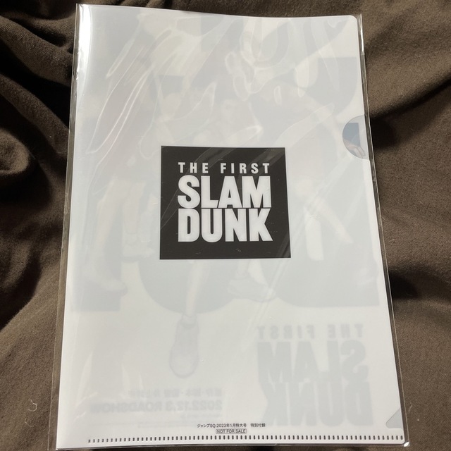 新品未開封　THE FIRST SLAM DUNK クリアファイル エンタメ/ホビーのおもちゃ/ぬいぐるみ(キャラクターグッズ)の商品写真