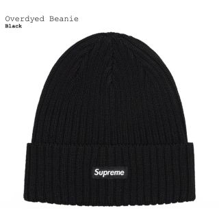 シュプリーム(Supreme)のsupreme overdyed beanie small box logo(ニット帽/ビーニー)