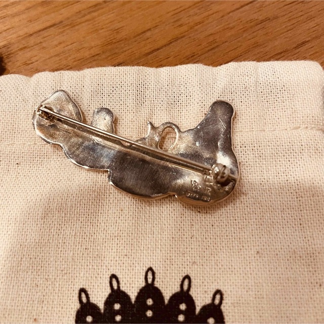 HARPO ハルポ　Silver Vase Brooch ロンハーマン 3