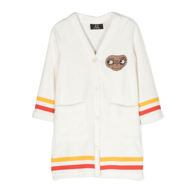 100Mini Rodini White E.T Terry Robe★E.T.コラボ