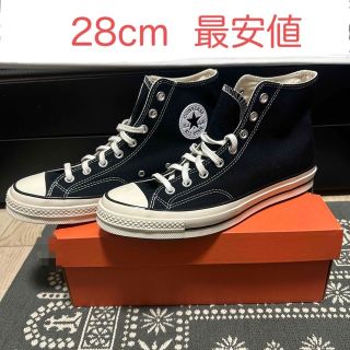 コンバース(CONVERSE)のコンバース チャックテイラー CT70 ハイカット 黒 28cm(スニーカー)