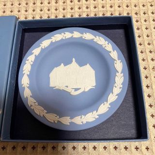 ウェッジウッド(WEDGWOOD)のWEDGWOOD ウェッジウッド  ジャスパー　小皿　ブルー(食器)