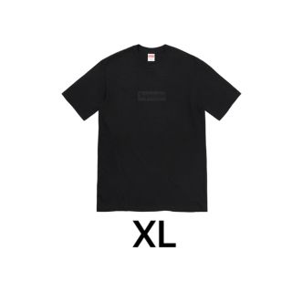 シュプリーム(Supreme)のシュプリーム トーナル ボックス ロゴ ティー ブラック　XL(Tシャツ/カットソー(半袖/袖なし))