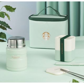 スターバックスコーヒー(Starbucks Coffee)のスターバックス　サーモス　お弁当箱　ランチボックス(弁当用品)