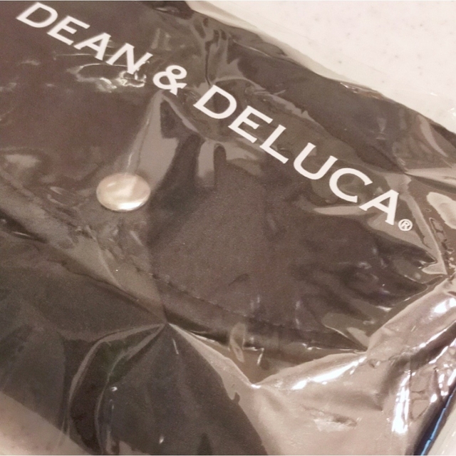 DEAN & DELUCA(ディーンアンドデルーカ)の未開封　DEAN＆DELUCA　ショッピングバッグ　ディーン＆デルーカ　エコ　黒 メンズのバッグ(エコバッグ)の商品写真