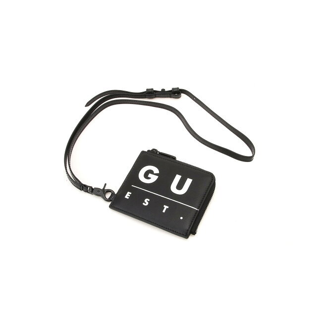 GUESS(ゲス)の【ブラック(BLA)】【ONE】GUESS 財布 (M)VENEZIA Zip Around Wallet メンズのファッション小物(折り財布)の商品写真