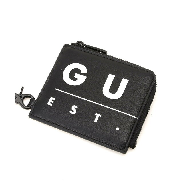 GUESS(ゲス)の【ブラック(BLA)】(M)VENEZIA Zip Around Wallet メンズのファッション小物(折り財布)の商品写真