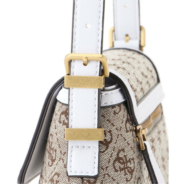 GUESS(ゲス)の【ホワイト(BIO)】GUESS ハンドバッグ (W)DESIDERIA Mini Shoulder Bag レディースのバッグ(ショルダーバッグ)の商品写真