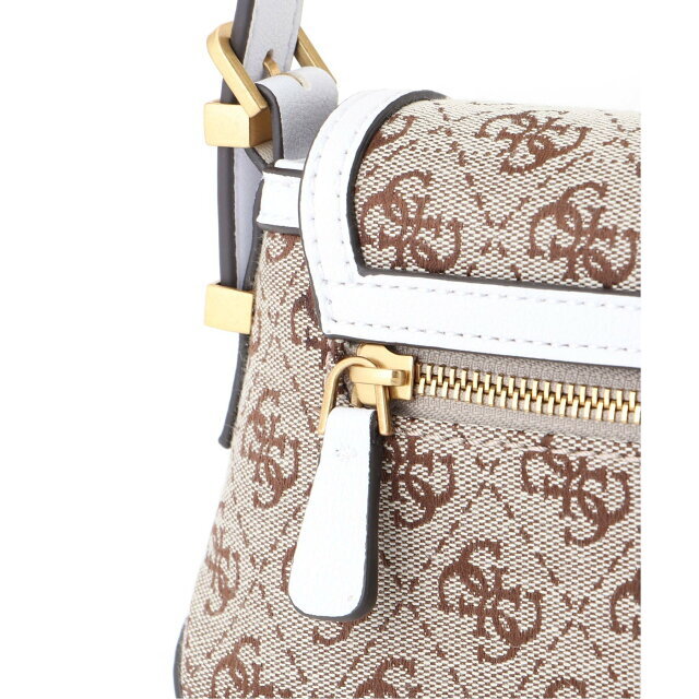 GUESS(ゲス)の【ホワイト(BIO)】GUESS ハンドバッグ (W)DESIDERIA Mini Shoulder Bag レディースのバッグ(ショルダーバッグ)の商品写真