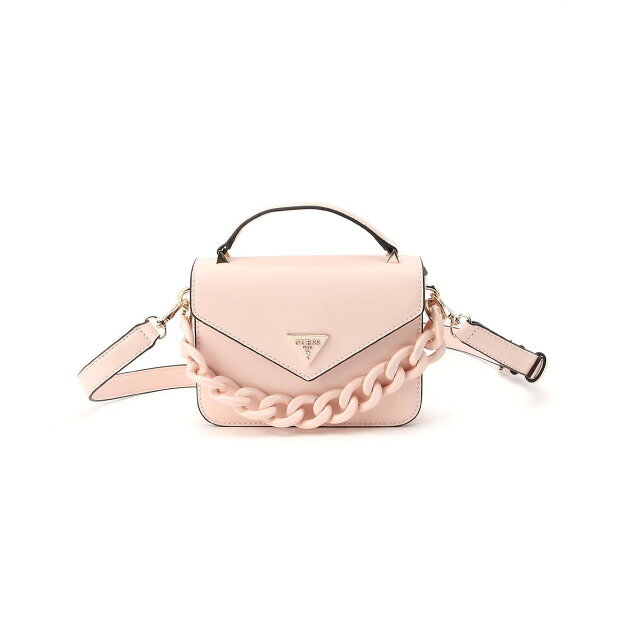 GUESS(ゲス)の【ライトピンク(PLR)】(W)CORINA Mini Top Handle Flap レディースのバッグ(ショルダーバッグ)の商品写真