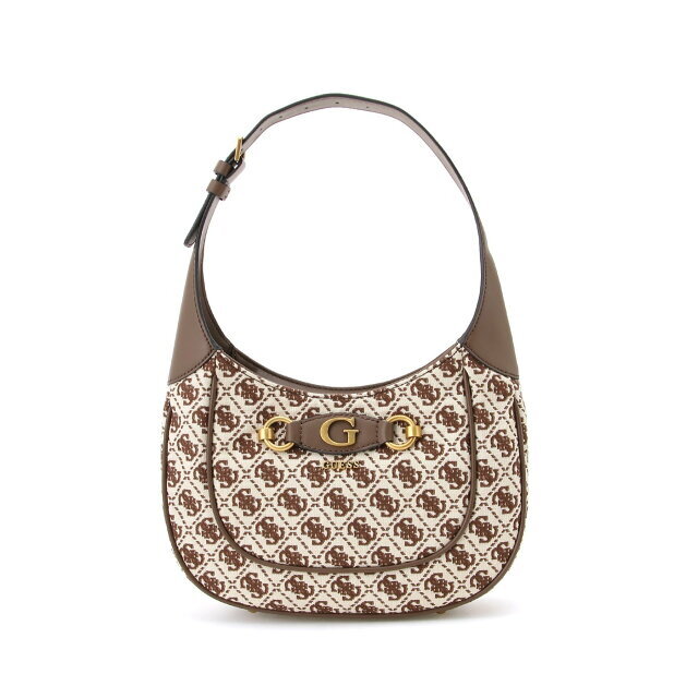 GUESS(ゲス)の【ブラウン(BNL)】GUESS ハンドバッグ ホーボー (W)IZZY Hobo レディースのバッグ(ショルダーバッグ)の商品写真