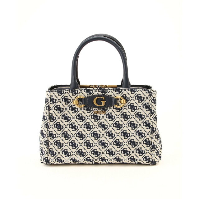 GUESS(ゲス)の【ネイビー(NLO)】(W)IZZY Small Girlfriend Satchel レディースのバッグ(ハンドバッグ)の商品写真