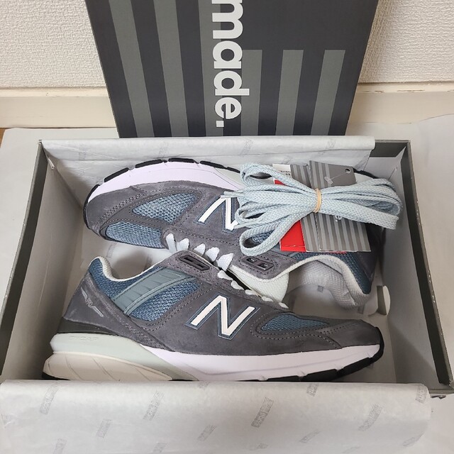 SSZ × 長谷川昭雄 × New Balance 990V5 "Gray"