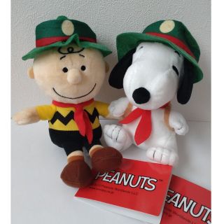 スヌーピー(SNOOPY)のSNOOPY スヌーピー ビーグル・スカウトぬいぐるみ セット キャンプ(ぬいぐるみ)