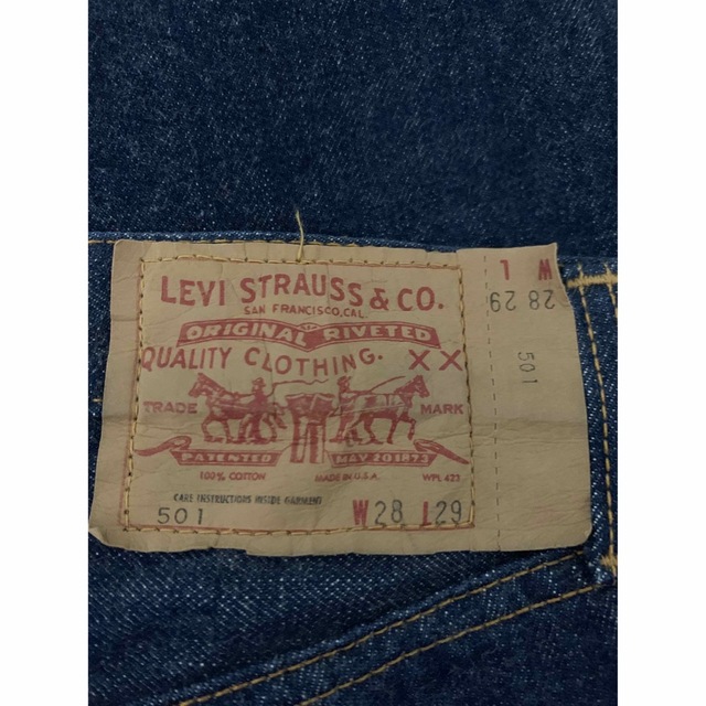 極美品　Levi’s リーバイス　501 BigE 後期　不均等V 赤耳