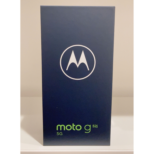 即発送◎Motorola モトローラ moto g52j パールホワイトスマートフォン本体