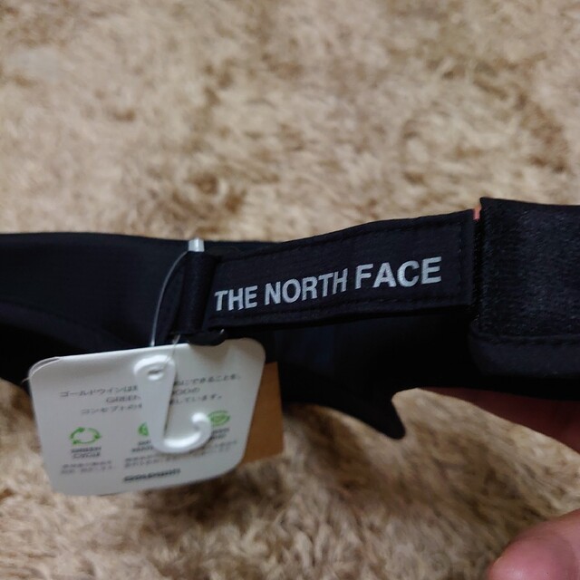 THE NORTH FACE(ザノースフェイス)のノースフェイス　サンバイザー　黒Lサイズ メンズの帽子(サンバイザー)の商品写真