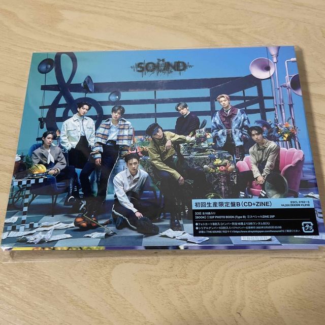 Stray Kids - straykids THE SOUND CD 初回限定盤 B ラキドロ トレカの ...