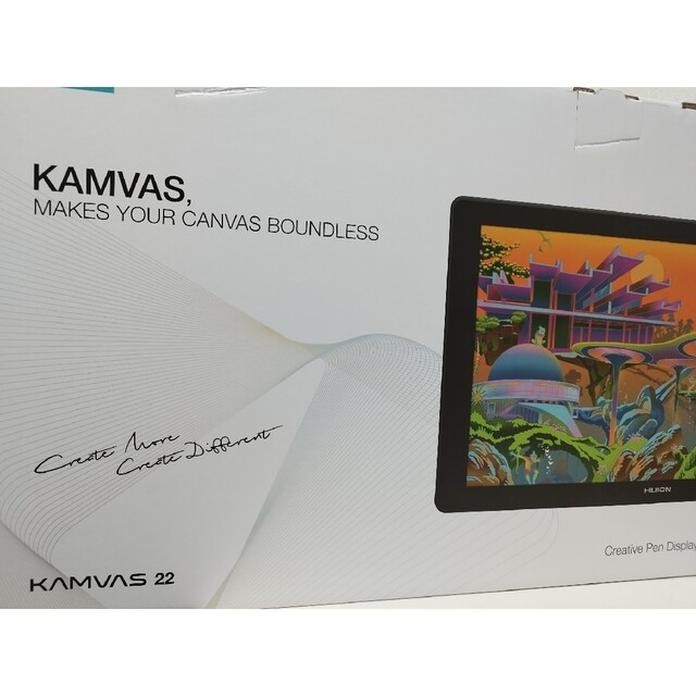 Huion 液晶タブレット kamvas 22 - タブレット