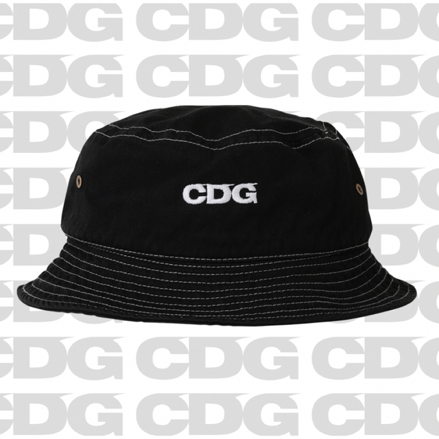 帽子GARMENT DYED HAT コムデギャルソン CDG