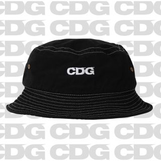 メンズ国内正規品 新品 CDG HAT BLACK コムデギャルソン ハット ブラック