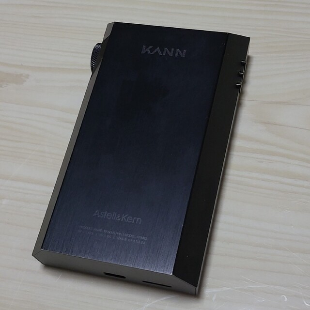 iriver(アイリバー)のAstell&Kern KANN ALPHA 64G Onyx Black スマホ/家電/カメラのオーディオ機器(ポータブルプレーヤー)の商品写真