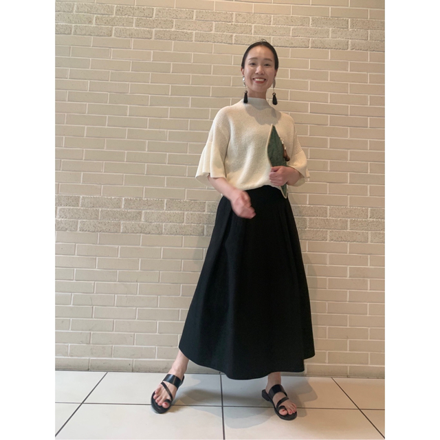 新品 LOULOU WILLOUGHBY リネンタックスカート アルアバイル-