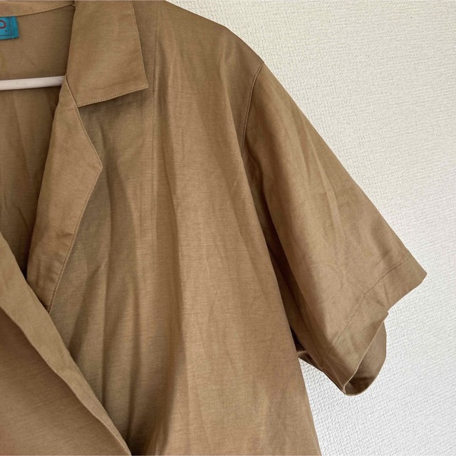 KENZO(ケンゾー)のKENZO ケンゾー　テーラードシャツ レディースのトップス(シャツ/ブラウス(半袖/袖なし))の商品写真